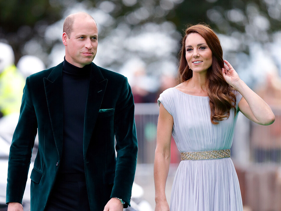 Принц Уильям и Кейт Миддлтон прибыли на церемонию вручения премии Earthshot Prize, 2021 г.