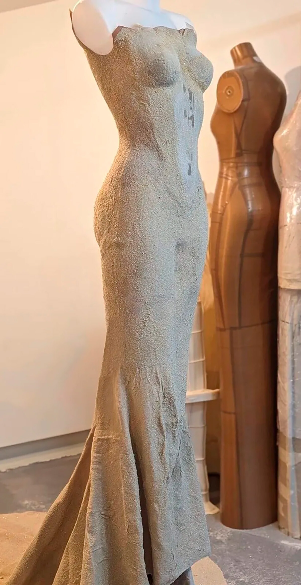 Платье&nbsp;Balmain из песка