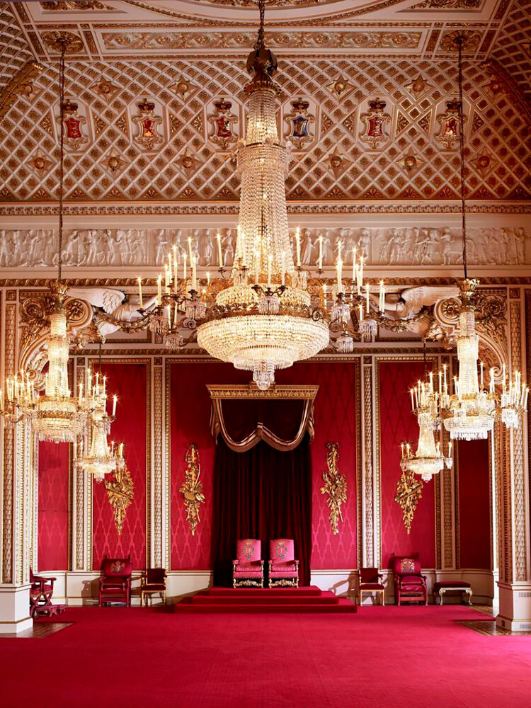 Тронный зал Букингемского дворца, Лондон