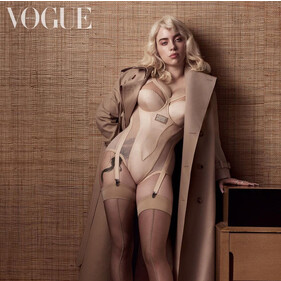 Билли Айлиш снялась для своей первой эротической фотосессии для Vogue