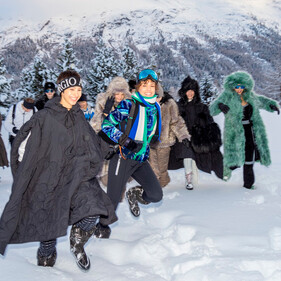 5 вещей, которые нужно знать о шоу Giorgio Armani Neve на горнолыжном курорте Санкт-Мориц