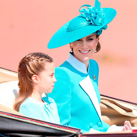 Принцесса Шарлотта и Кейт Миддлтон блистали на параде Trooping the Colour