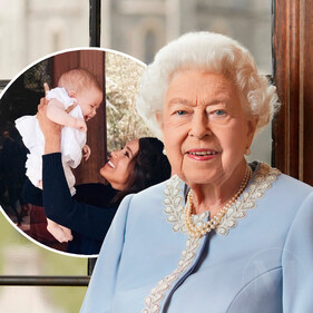 Королева Елизавета II наконец-то встретилась со своей правнучкой Лилибет!