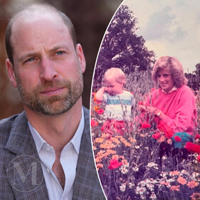 Принц Уильям поделился редким фото с принцессой Дианой