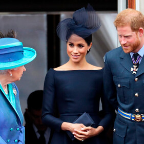 Принц Гарри и Меган Маркл тайно посетили королеву Елизавету II