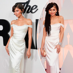 Зендея повторила свой культовый образ с «Оскара-2015»