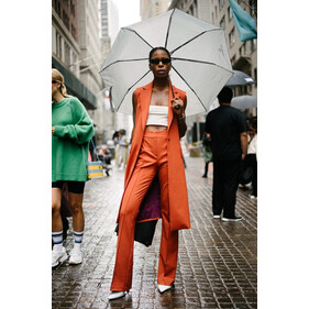 Street-style New-York Fashion Week