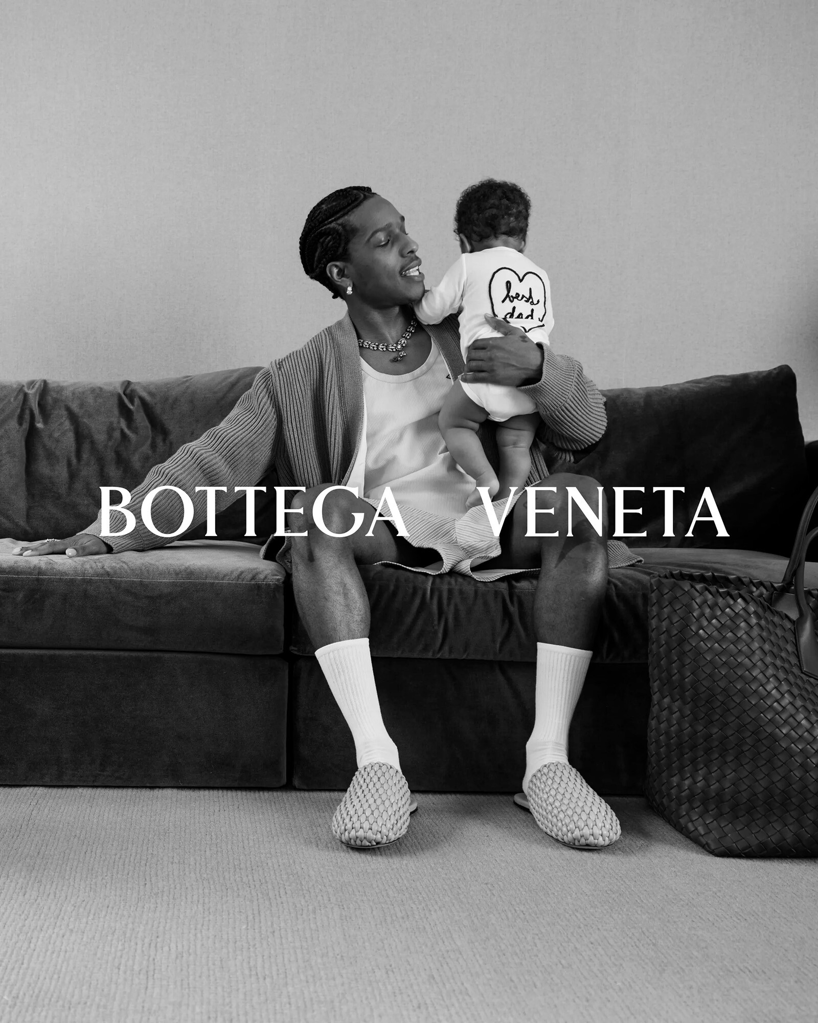A$AP Rocky с детьми снялись в кампании Bottega Veneta
