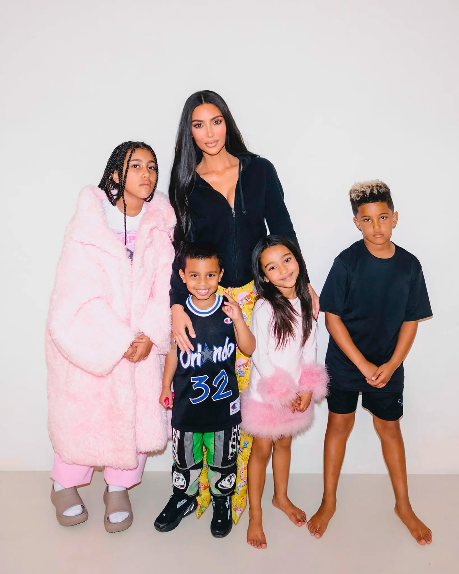 Ким Кардашьян с детьми на&nbsp;6-летие её дочери Чикаго