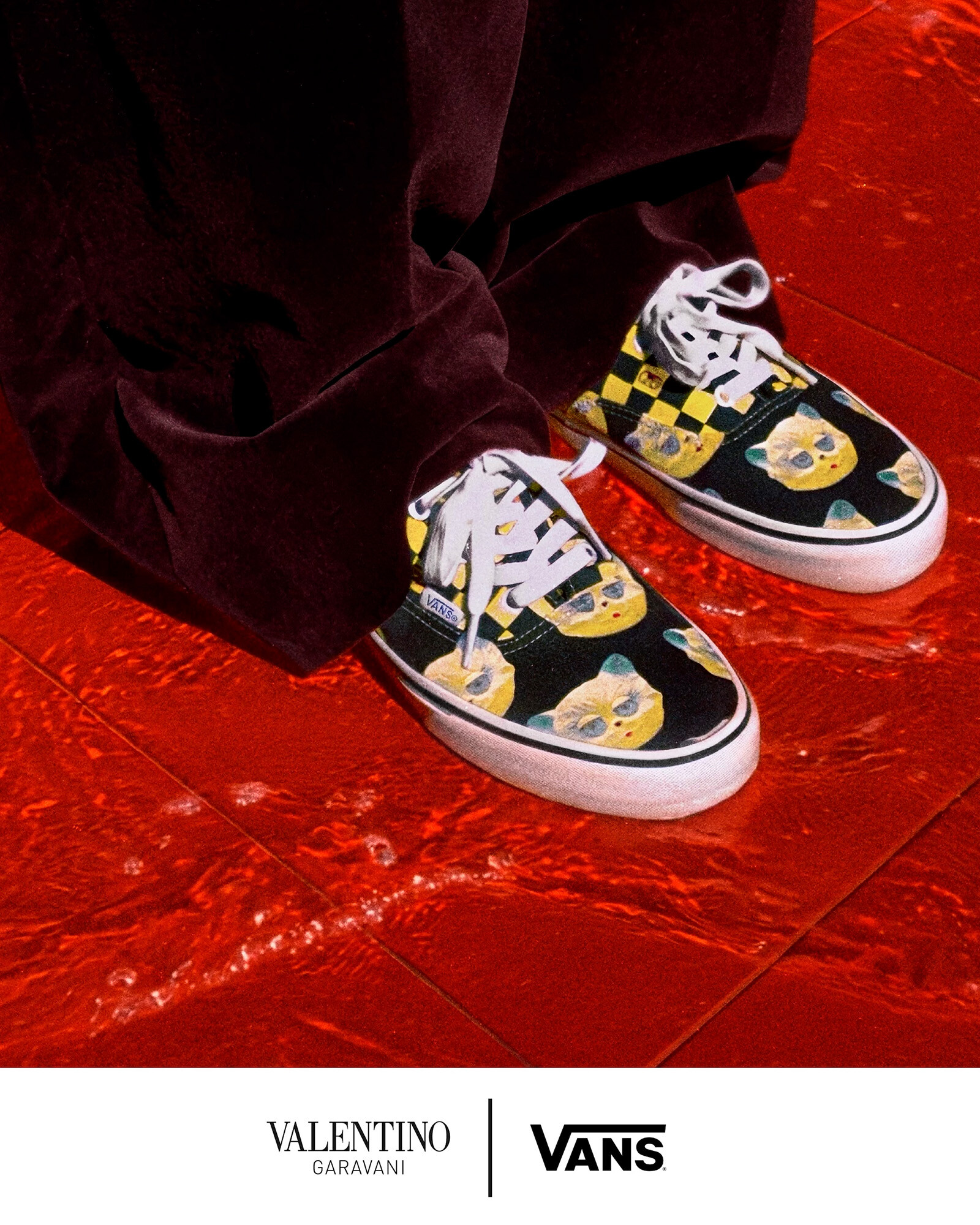 Valentino показали совместную коллекцию с Vans