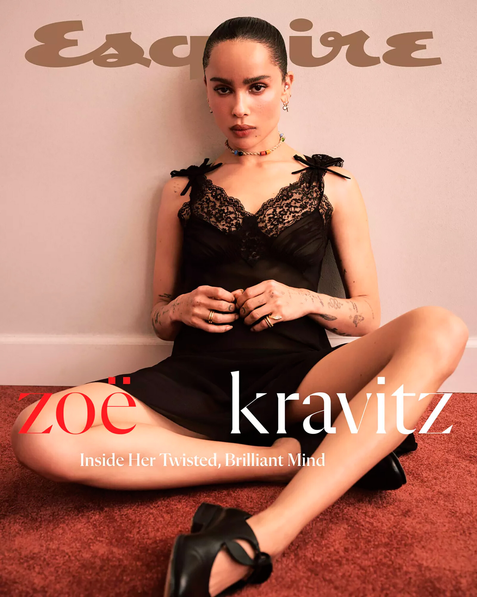 Зои Кравиц на обложке журнала&nbsp;Esquire