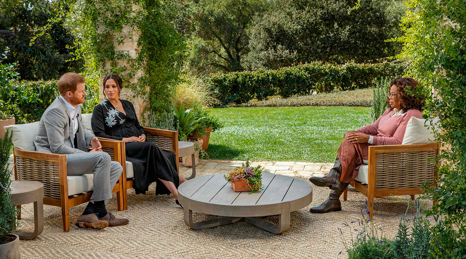 Меган Маркл и принц Гарри дают интервью Опре Уинфри 