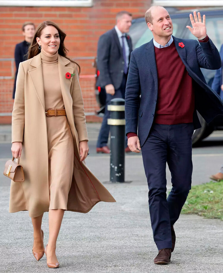 Кэтрин, принцесса Уэльская и принц Уильям, принц Уэльский прибывают в благотворительную организацию Скарборо &mdash; &laquo;The Street&raquo;, 3 ноября 2022 года, Англия