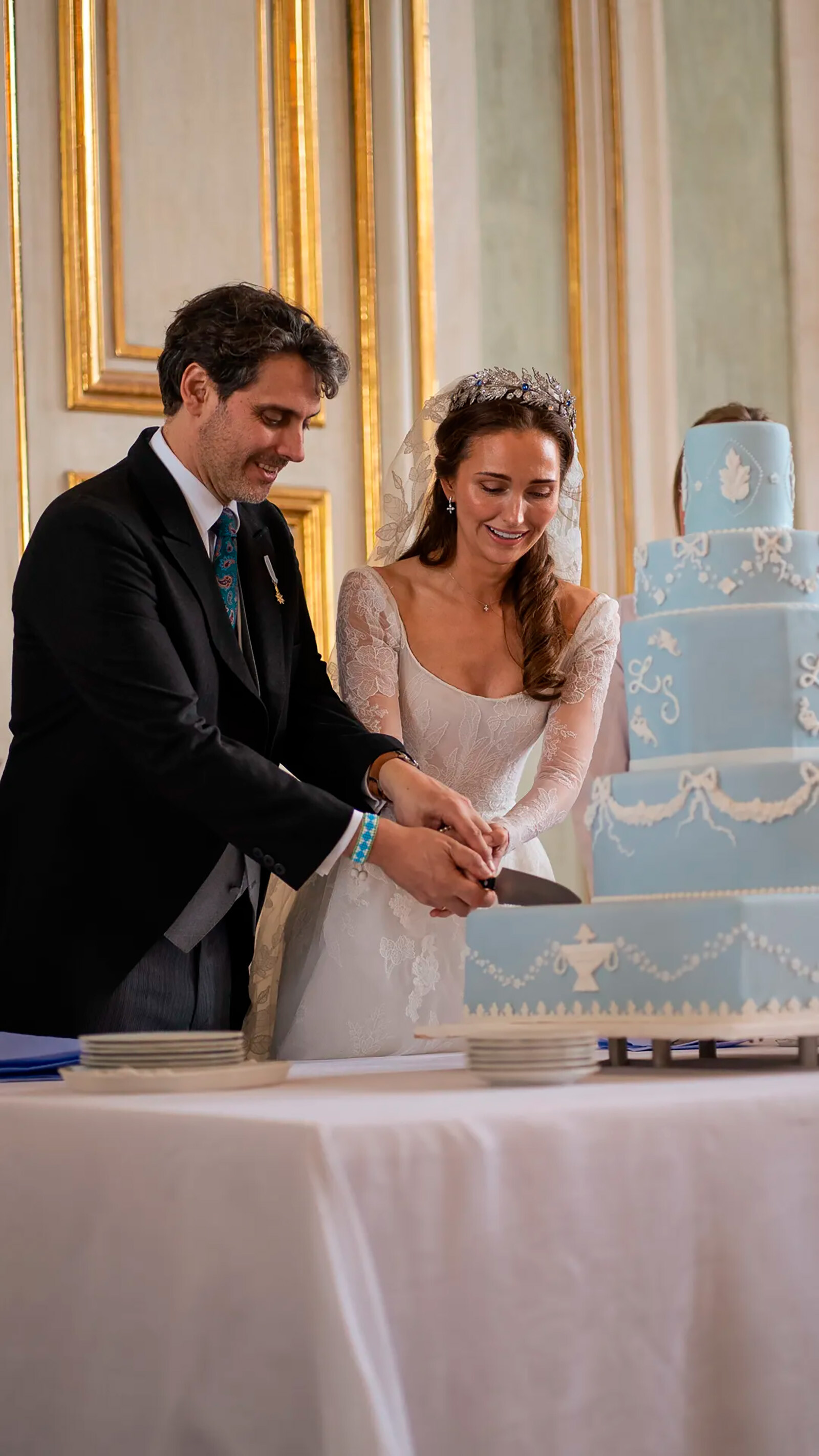 Свадьба принца Людвига Баварского и Софи Эвекинк в Германии