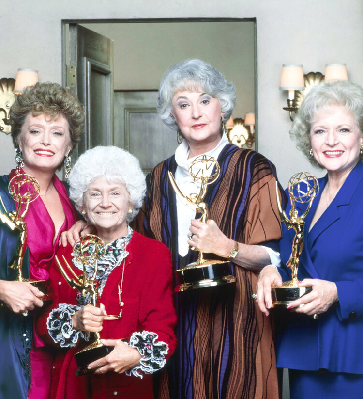 Сериал &laquo;Золотые девушки&raquo; получили Золотой глобус за лучший телесериал - мюзикл или комедия в 1986, 1987 и 1988 годах