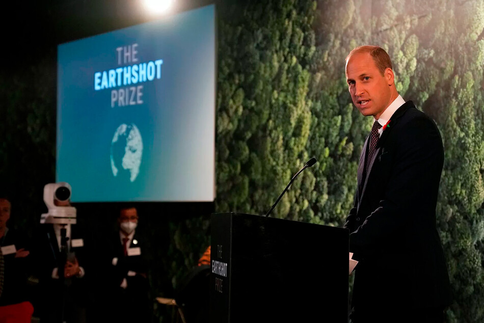 Принц Уильям Earthshot Prize 2022