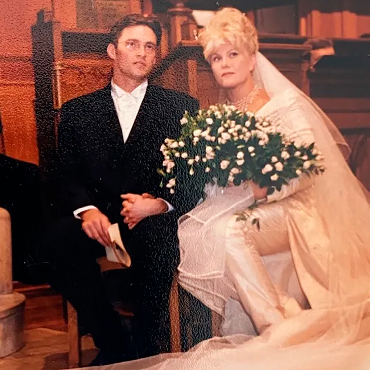Свадьба Хью Джекмана и Деборры-Ли Фернесс, 1996