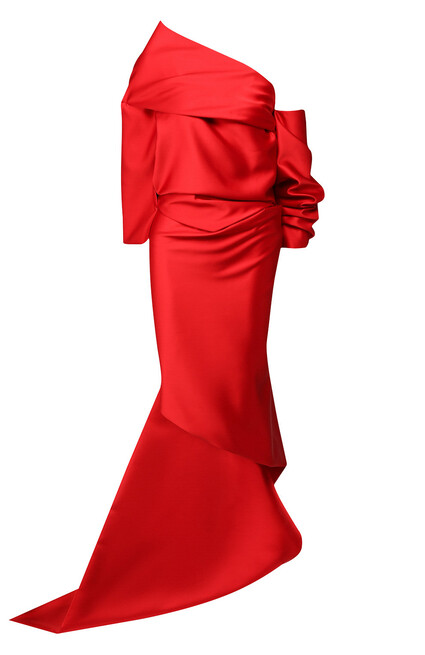 Balenciaga платье красное