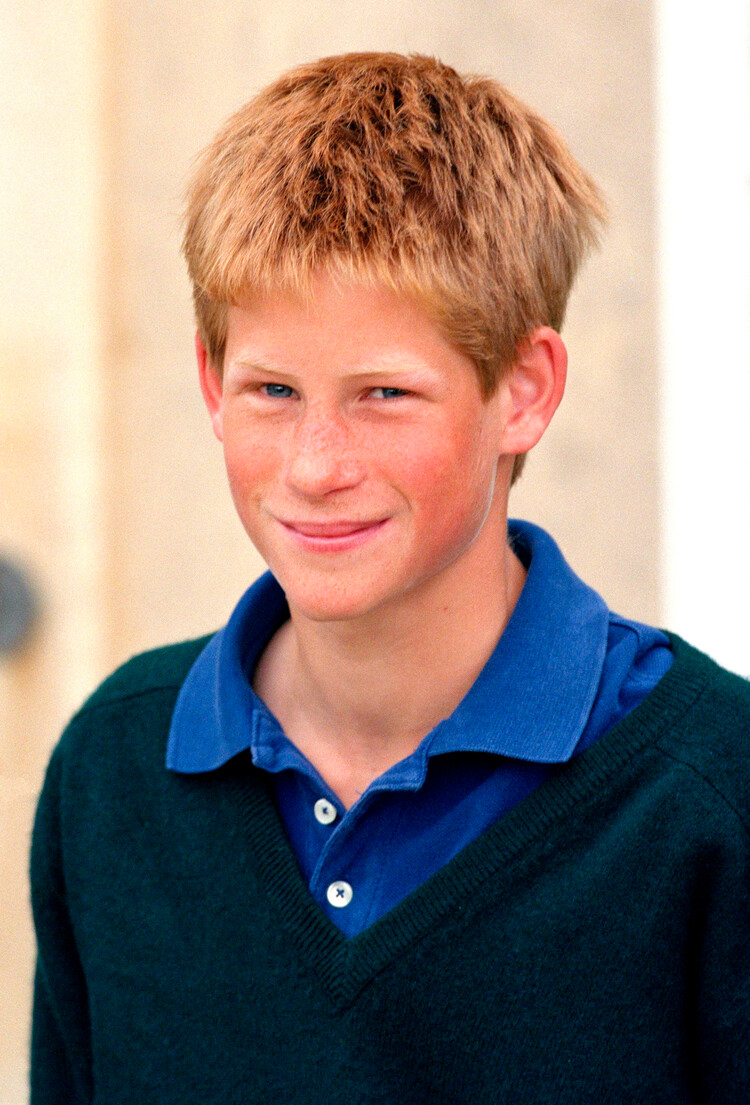 13-летний принц Гарри