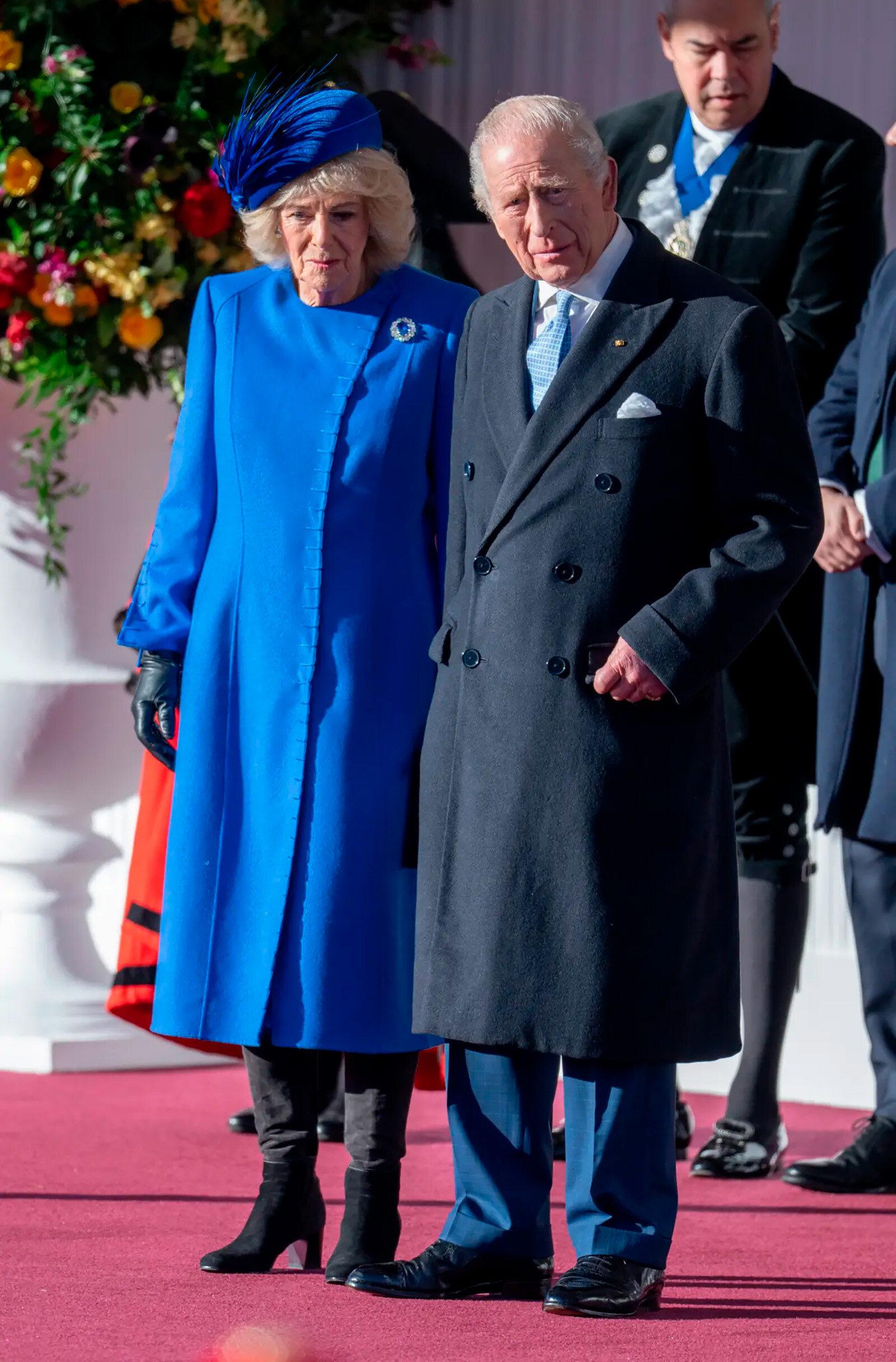 Король Карл III и королева Камилла опубликовали рождественскую открытку прошлого года