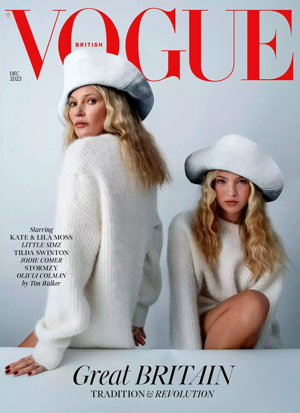 Кейт Мосс и Лила Мосс для британского Vogue