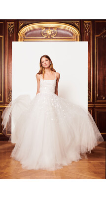 Oscar de la Renta fall bridal 2018 свадебное платье