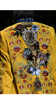 Details Dolce and Gabbana Fall 2018 Ready-to-Wear , Детали Дольче и Габбана осень зима 2018 , Fashion show , неделя моды в Милане , MFW , Mainstyles