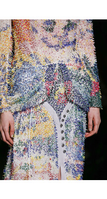 Details collections Mary Katrantzou Fall 2018 Ready-to-Wear , Детали коллекции Мэри Катранзу осень зима 2018 , Fashion show , неделя моды в Лондане , LFW , Mainstyles
