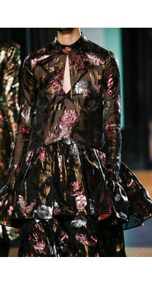 Details collections Erdem Fall 2018 Ready-to-Wear , Детали коллекции Эрдем осень зима 2018 , Fashion show , неделя моды в Лондане , LFW , Mainstyles