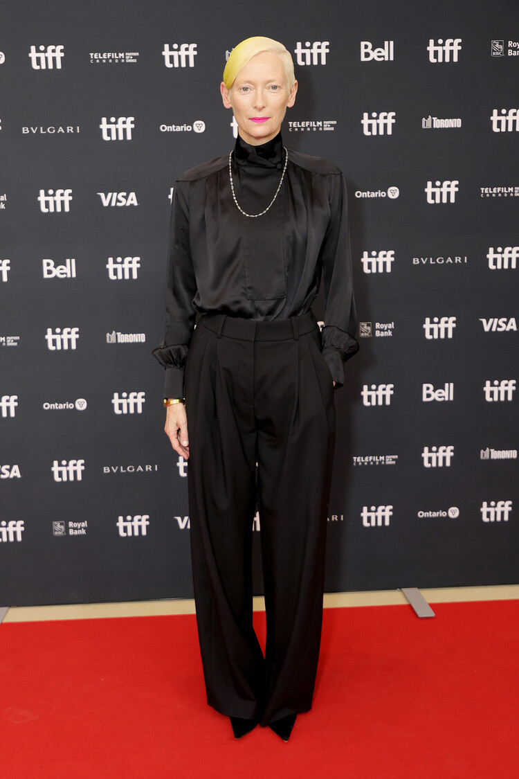 Тильда Суинтон на кинофестивале в Торонто