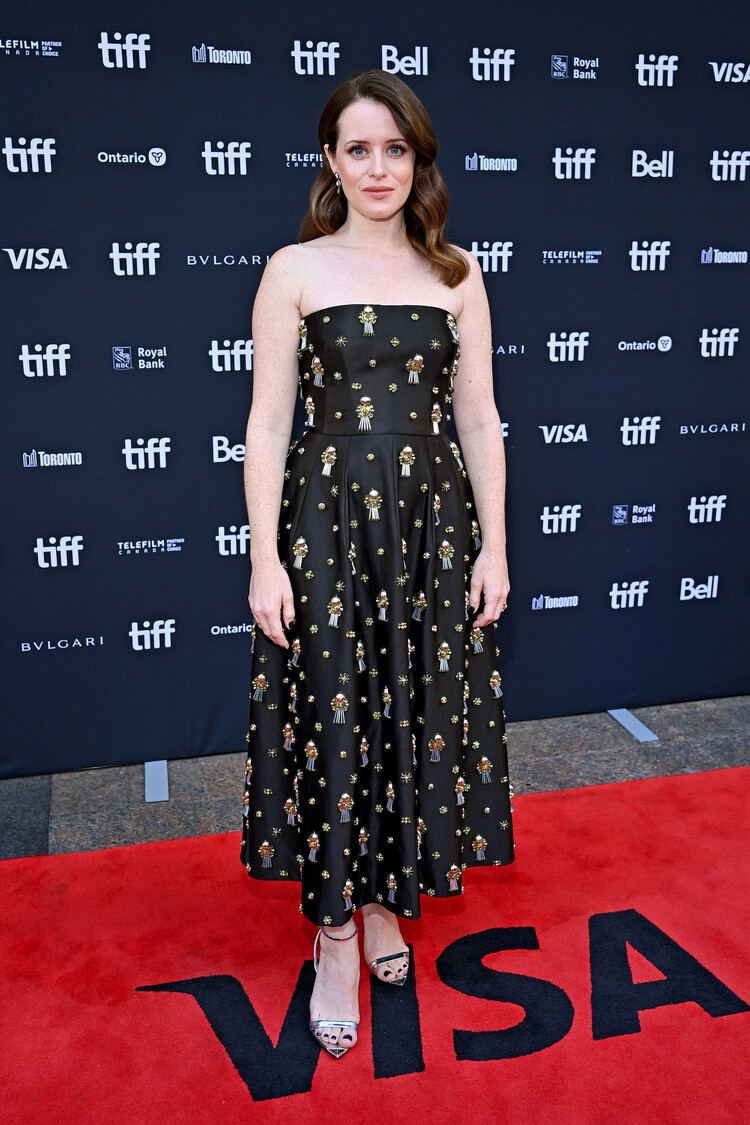 Клэр Фой на кинофестивале в Торонто