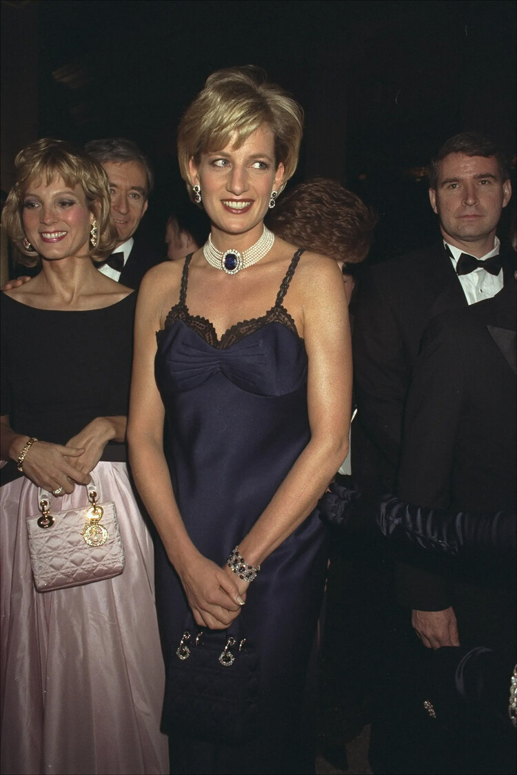 Принцесса Диана на Met Gala 1996