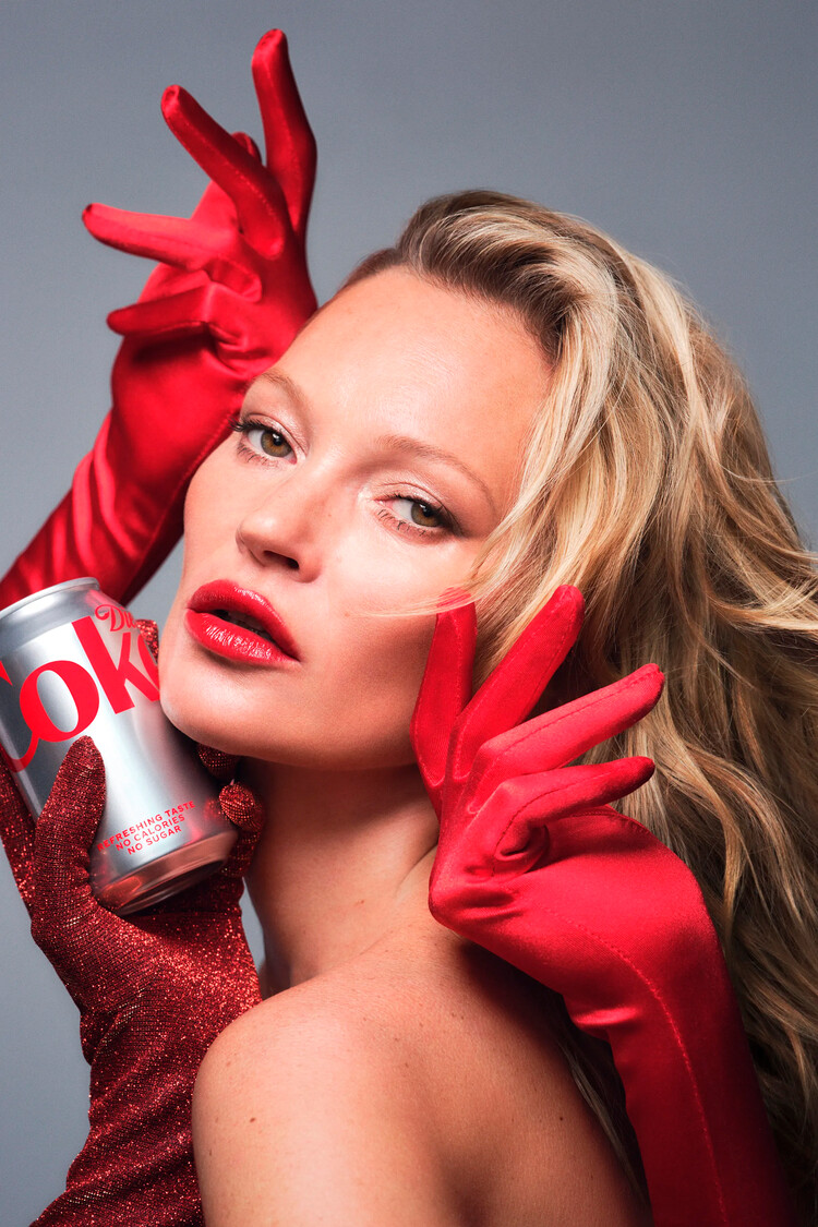Кейт Мосс заняла место нового креативного директора Diet Coke