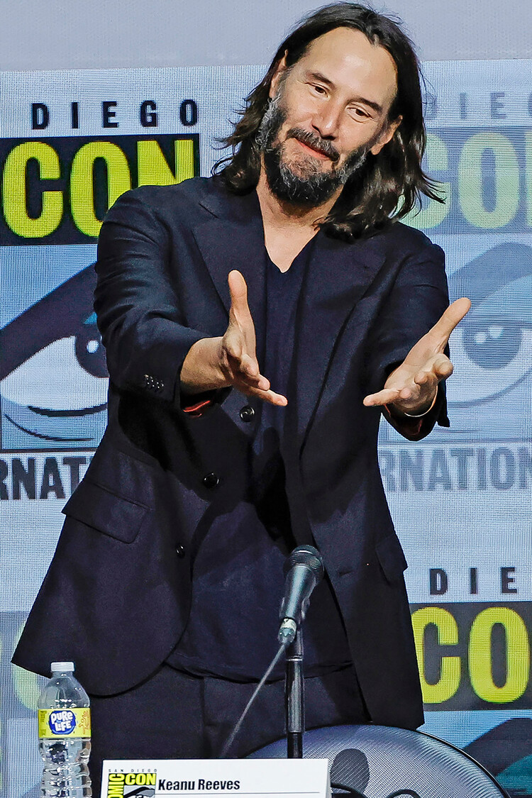 Киану Ривз&nbsp;на фестивале Comic-Con в Сан-Диего, 2022