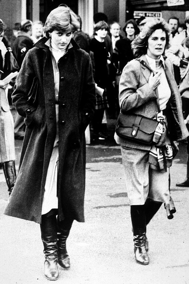 Камилла Паркер-Боулз и принцесса Диана, 1980