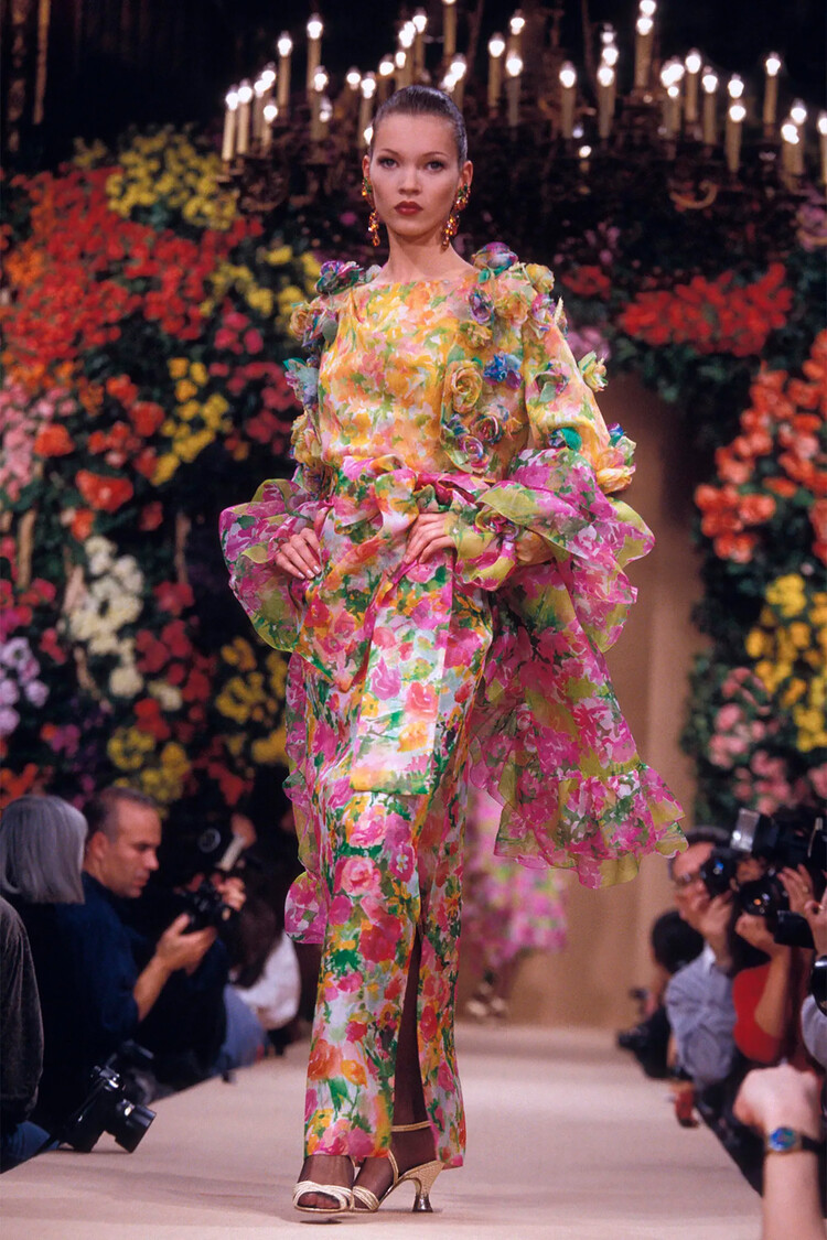 Yves Saint Laurent Haure Couture весна-лето 1993