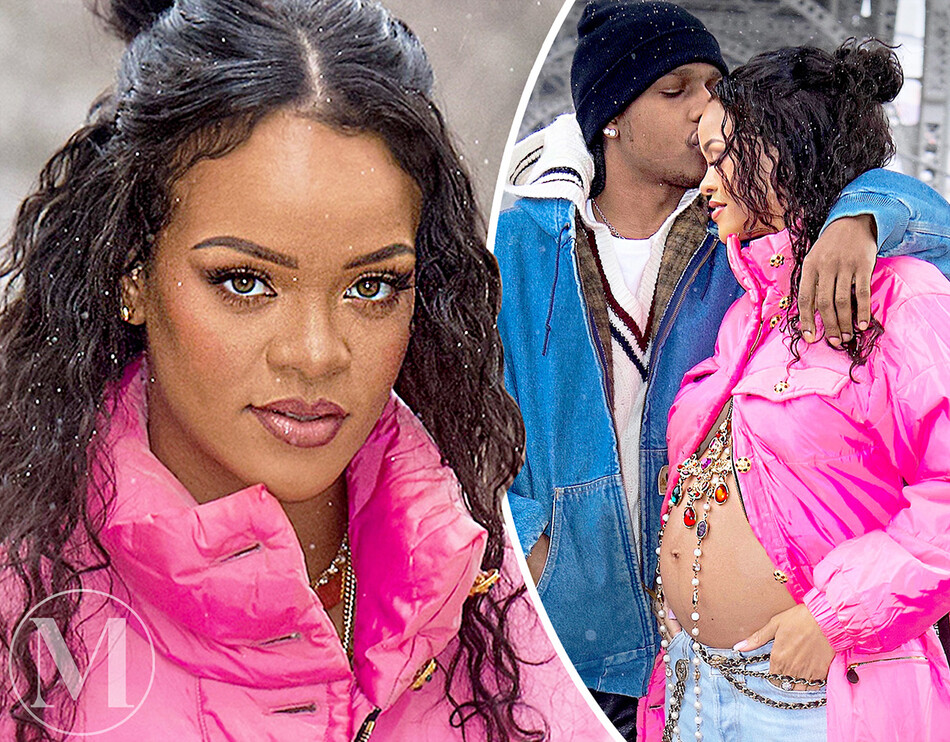 Рианна беременна! Певица и модная икона ждёт первенца от A$AP Rocky