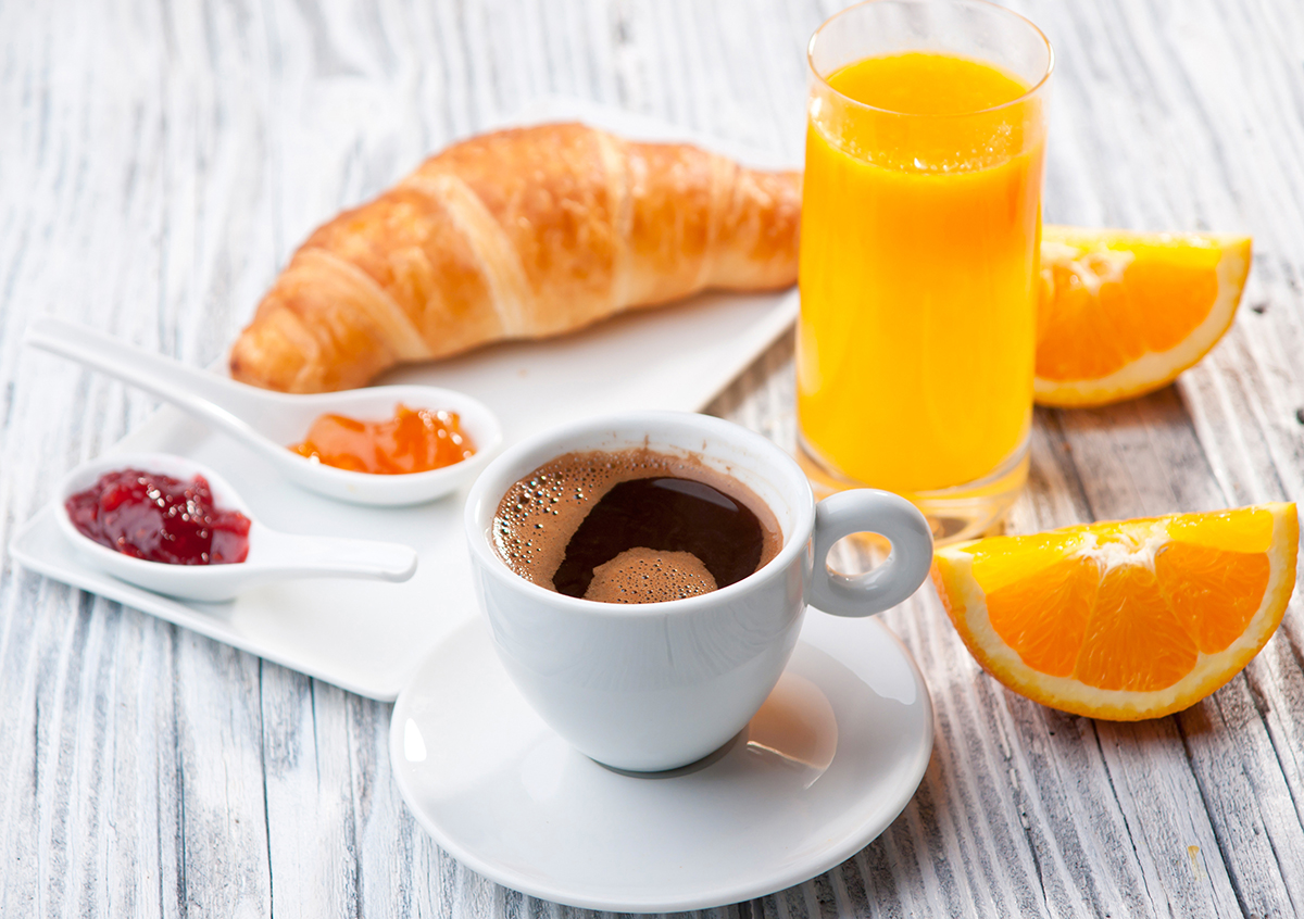 Апельсиновый сок Витамин С полезный завтрок