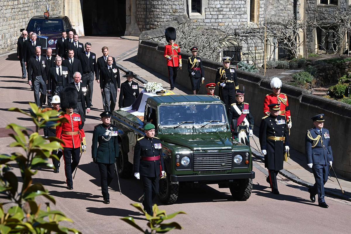 Главные моменты церемонии похорон принца Филиппа