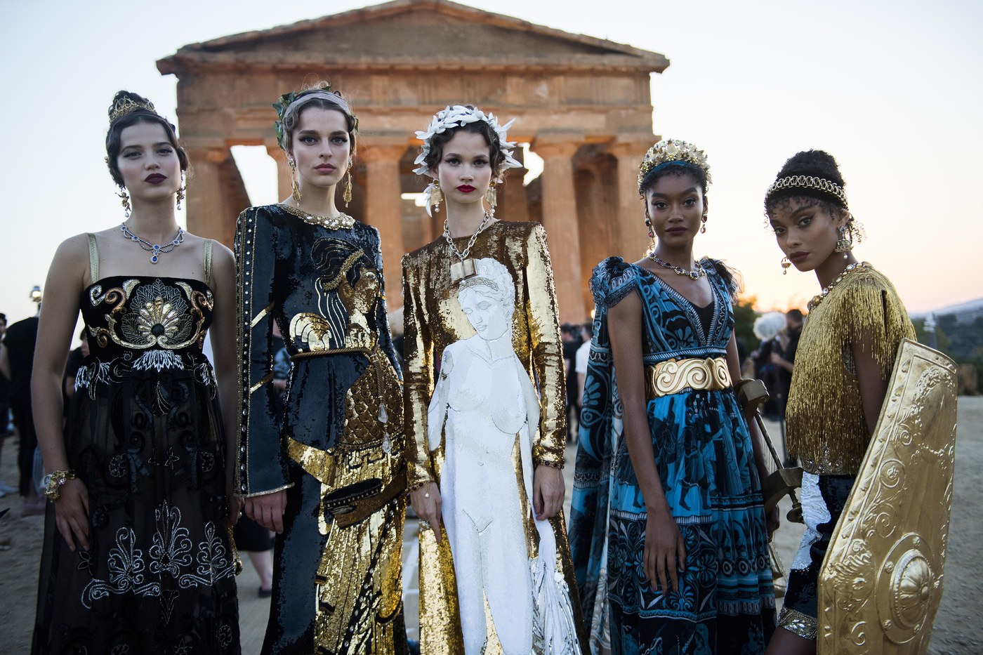 Dolce & Gabbana Alta Moda - Couture Fall 2019 (Valley of the Temples,  Agrigento)