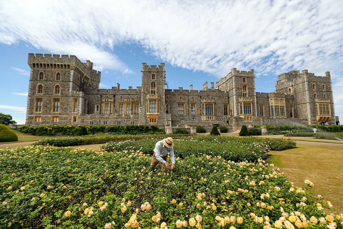 Елизавета II откроет для посетителей сад Виндзорского замка