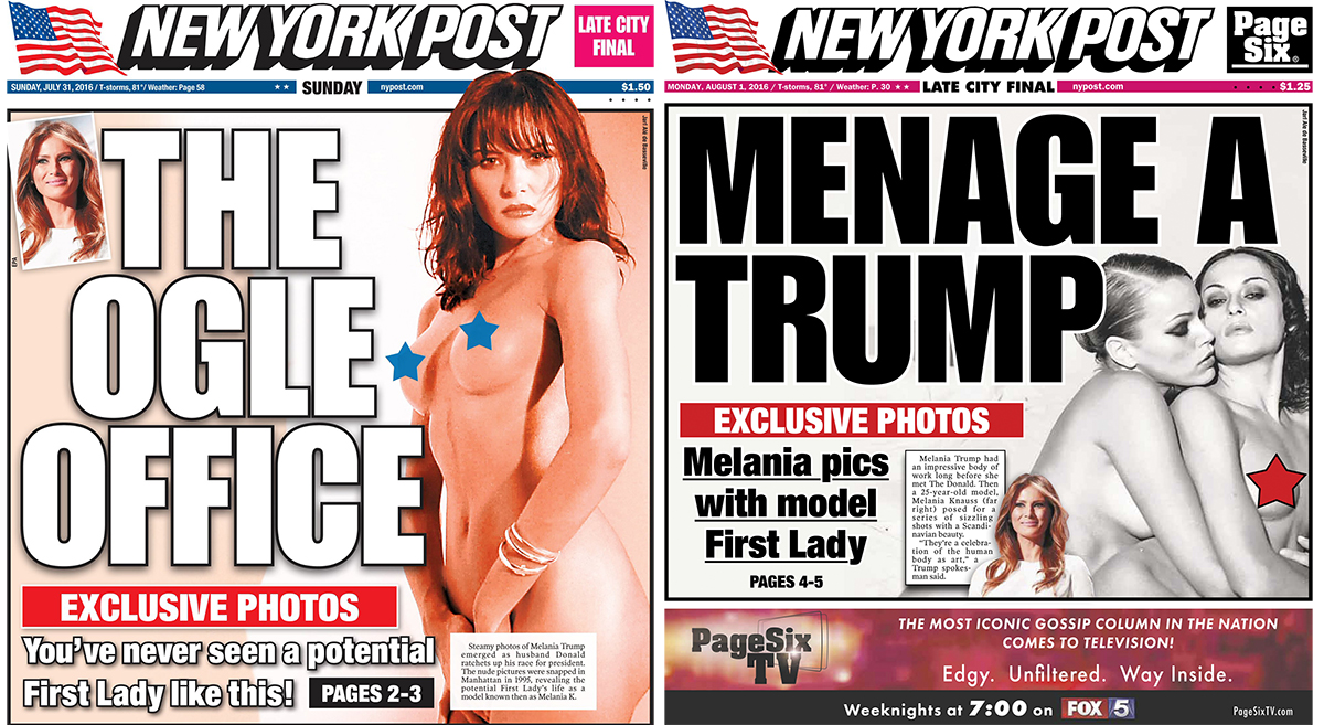Мелания Трамп карьера модели скандальные фотосессии
