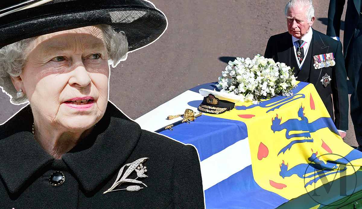 Похороны принца Филиппа Елизавета II и принц Чарльз
