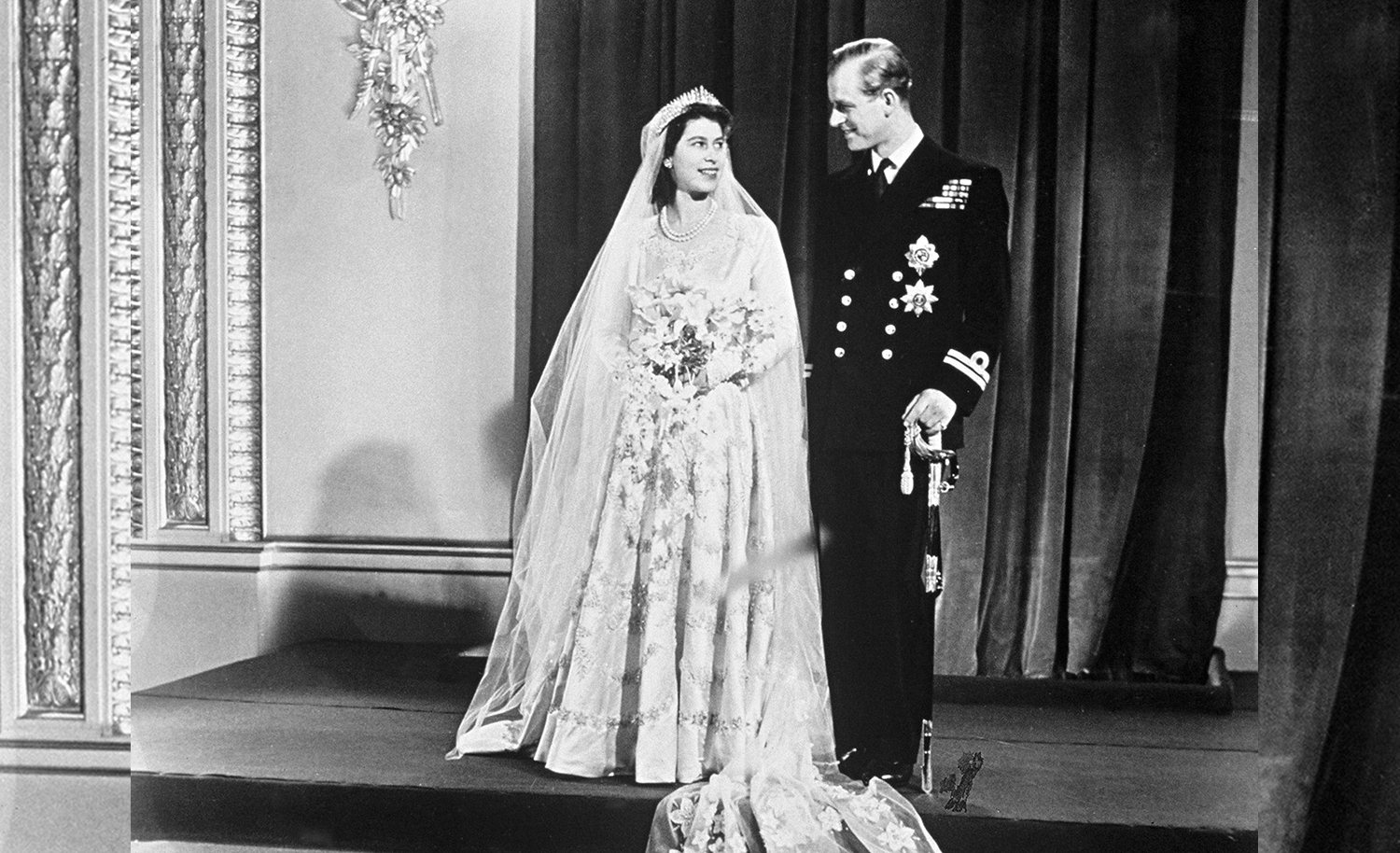 Королева Елизаветы II и принца Филиппа свадьба 