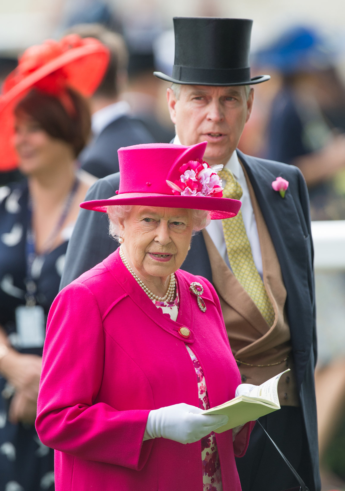 Королева Елизавета II и принц Эндрю, 2017