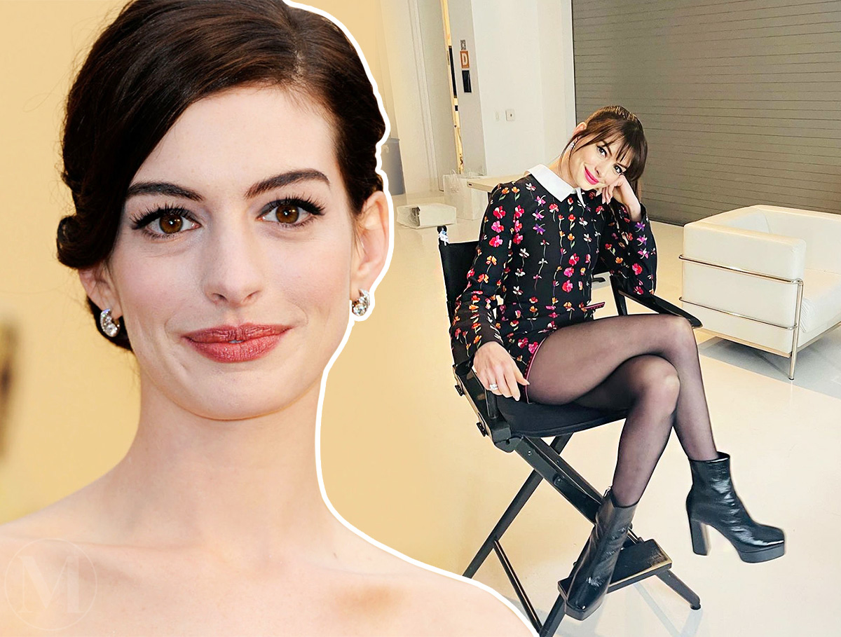 Anne hathaway stockings - 🧡 aboutnicigiri: Anne Hathaway.