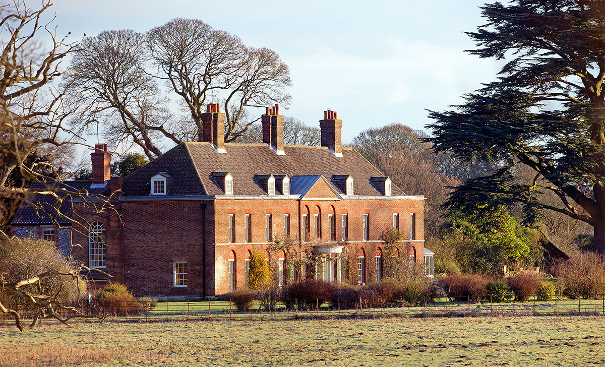 Анмер Холл, загородный дом Кейт Миддлтон и принца Уильяма в поместье Сандрингем, Англия