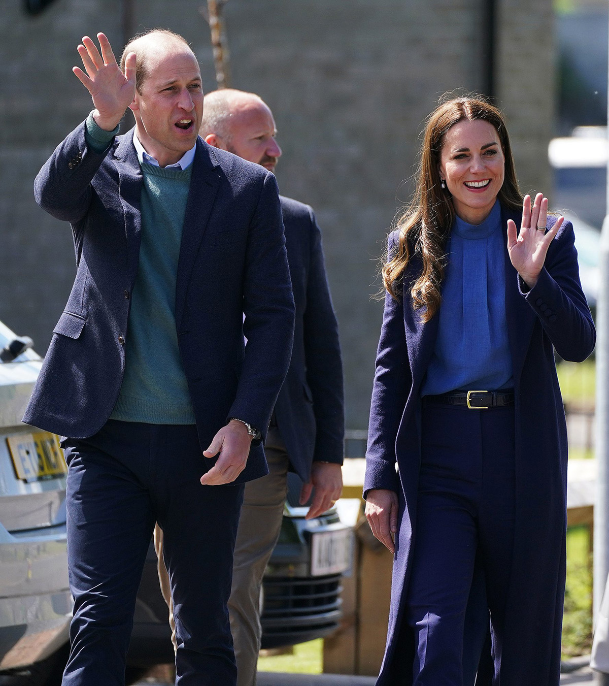 Кейт Миддлтон и принц Уильям приехали с двухдневным визитом в Шотландию, 11 мая 2022 года в Глазго, Шотландия