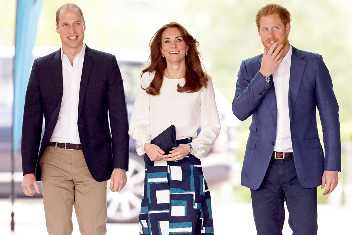 Кейт Миддлтон хочет объединить принцев Уильяма и Гарри на открытии статуи принцессы Дианы