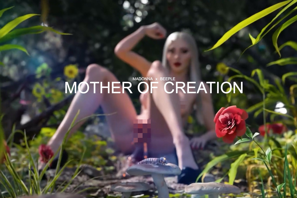 Мадонна в NFT под названием Mother of Creation